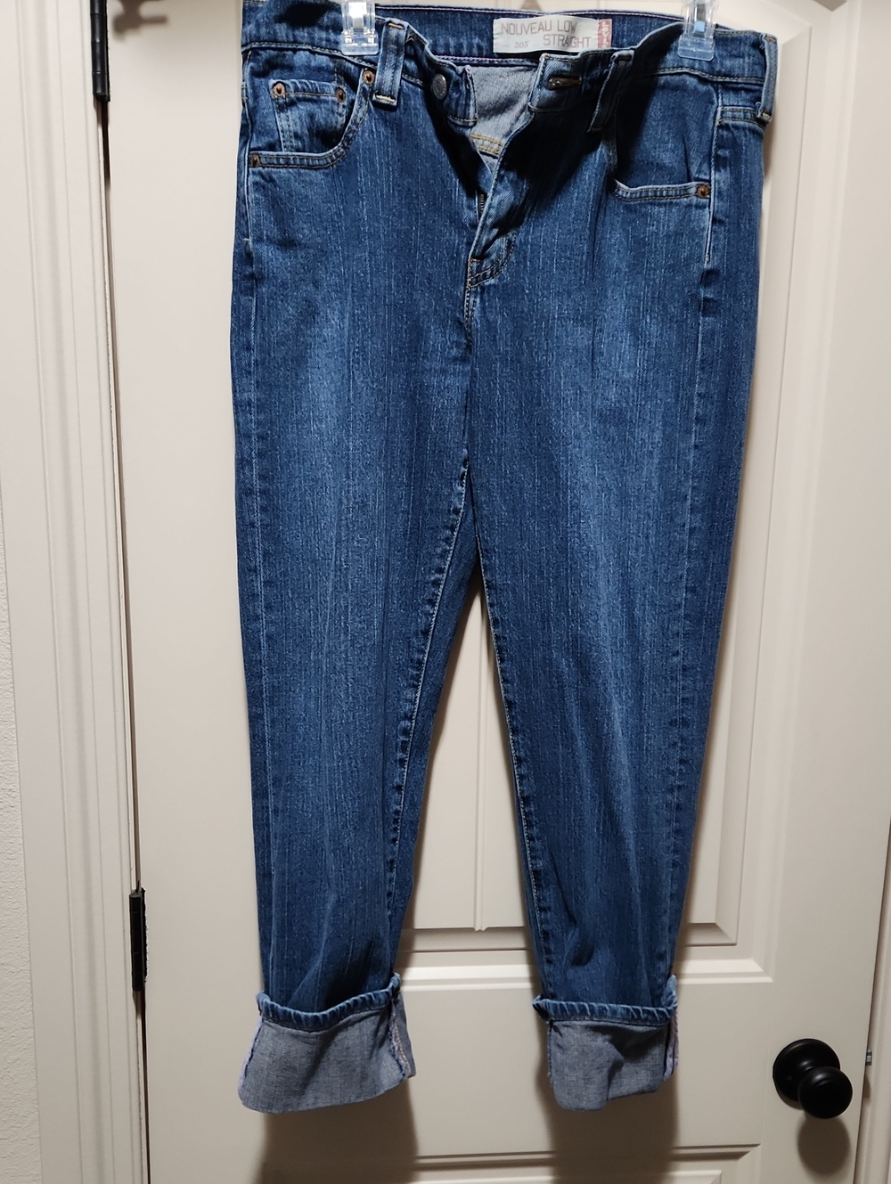 Levi's Nouveau Low 505 Women’s Cropped Jeans